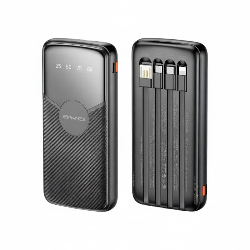 Powerbank - 4in1 - FC20 - 20.000mah - AWEI - 028516