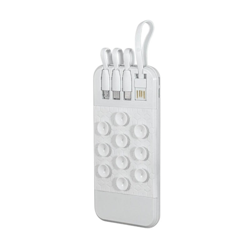 Powerbank 4in1 - Fast Charge - 10.000mah - X20 - 125200 - White
