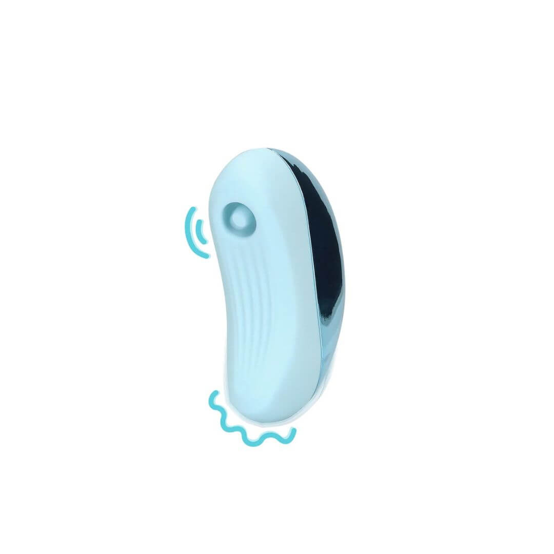 Pulse Wave Clitoris Vibrator Arctic Blue | Shots