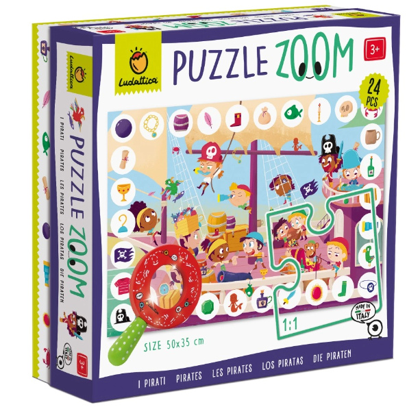 Ludattica puzzle Zoom - Pirates 23034