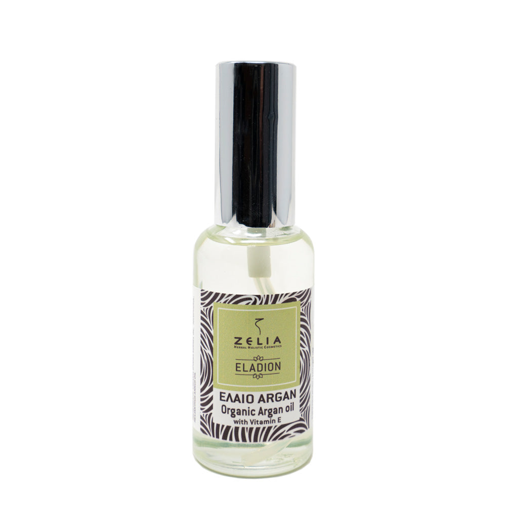 ZЄLIA | Έλαιο Argan *ΒIO, με βιταμίνη Ε  ELADION  - 50 ml