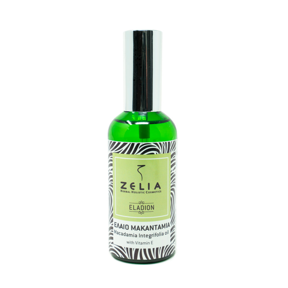 ZЄLIA | Λάδι Μακαντάμια με βιταμίνη Ε  ELADION  - 100 ml