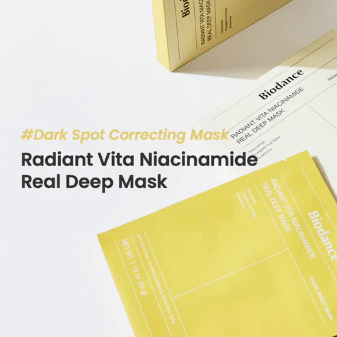Radiant Vita Niacinamide Real Deep Mask | BIODANCE