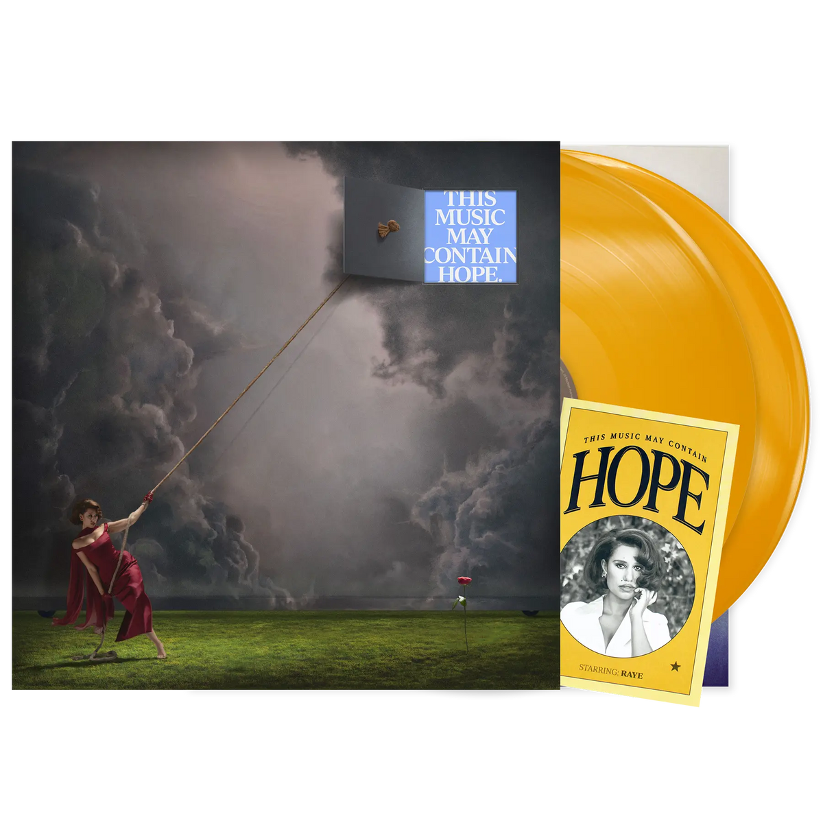RAYE - THIS MUSIC MAY CONTAIN HOPE. (Marigold Yellow Vinyl)