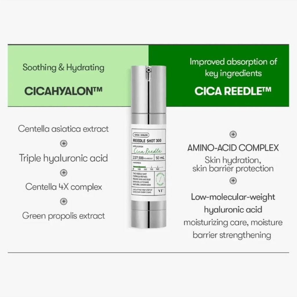 Reedle Shot 300 Micro-Needle Face Booster 50ml | VT Cosmetics