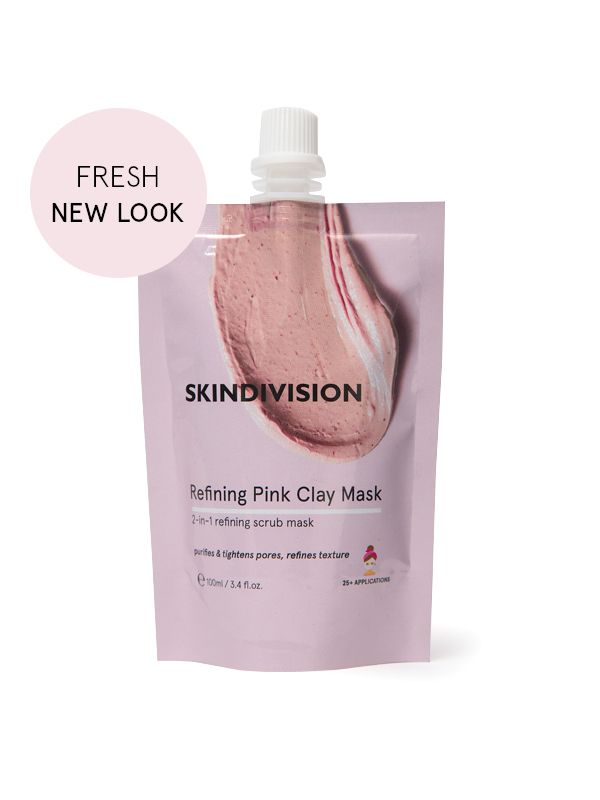 Refining Pink Clay Mask 100ml | Skin Division