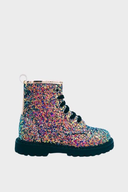 Ricco μποτάκι glitter πολύχρωμο