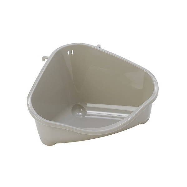 Rodent Corner Tray - Τουαλέτα Τρωκτικών - Small 18,3x12,7x9,6cm, Γκρι
