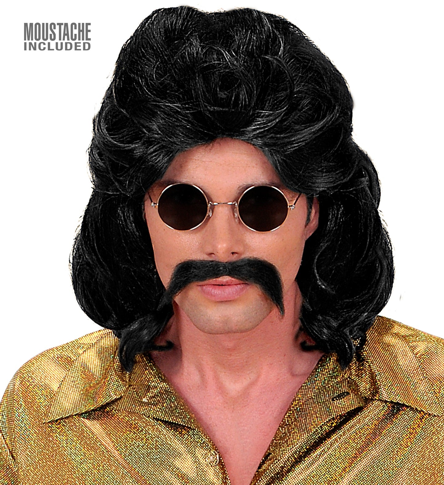 70's Περούκα με Μουστάκι