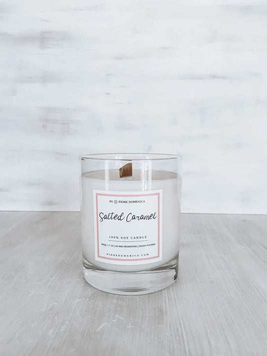 Κερί σόγιας Salted Caramel