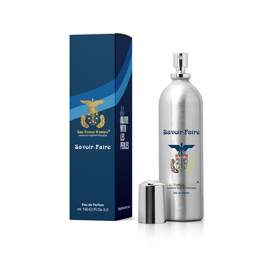 Les Perles | Aluminum Parfum SAVOIR FAIRE Men Eau De Parfum Spray 150ml | LP3211