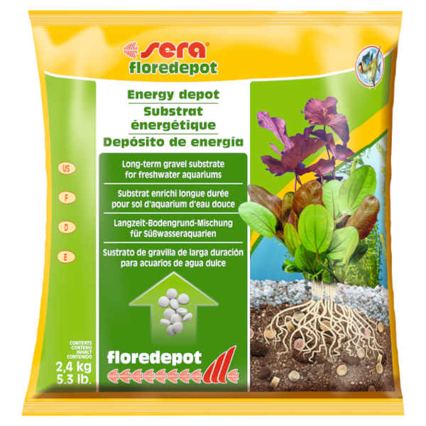 Sera Floredepot - Υπόστρωμα Για Φυτά Ενυδρείου 2,4Kg