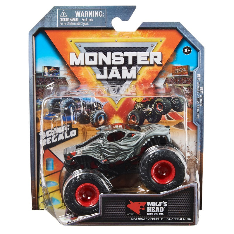 Spin Master Monster Jam Wolfs Head Motor Oil Vehicle 20136969