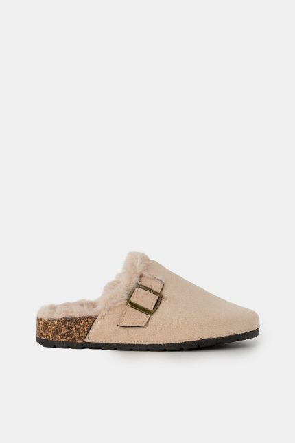 Σαμπό Calen suede μπεζ