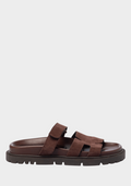 Sante D2D Παντόφλα Flatform Espresso