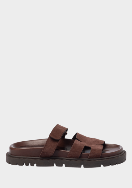 Sante D2D Παντόφλα Flatform Espresso