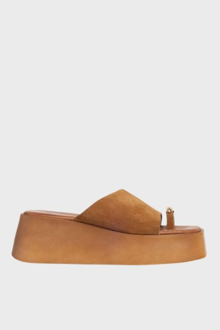 Sante D2D Παντόφλα Flatform Δάχτυλο Ταμπά