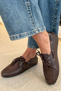 Sante Day2Day Boat Loafer Καφέ