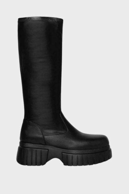 Sante Day2Day μπότα flatform μαύρο