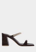 Sante Mule Croco Espresso