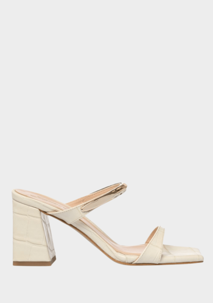 Sante Mule Croco Off White