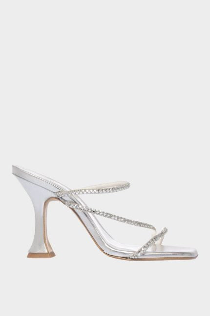 Sante Mule Strass Ασημί