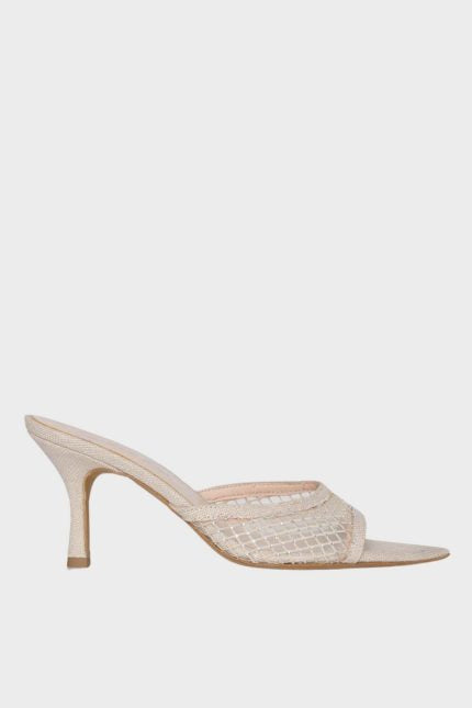 Sante Mule Strass μυτερό Μπεζ