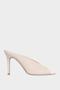 Sante Mules Peep-Toe Off White