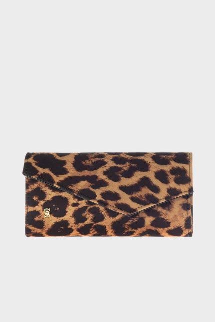 Sante τσαντάκι Clutch leopard
