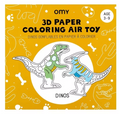 Omy 3D χαρτι ζωγραφικης δεινοσαυροι air toy REFAIR03