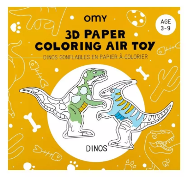 Omy 3D χαρτι ζωγραφικης δεινοσαυροι air toy REFAIR03