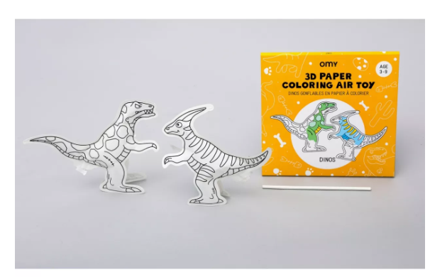 Omy 3D χαρτι ζωγραφικης δεινοσαυροι air toy REFAIR03