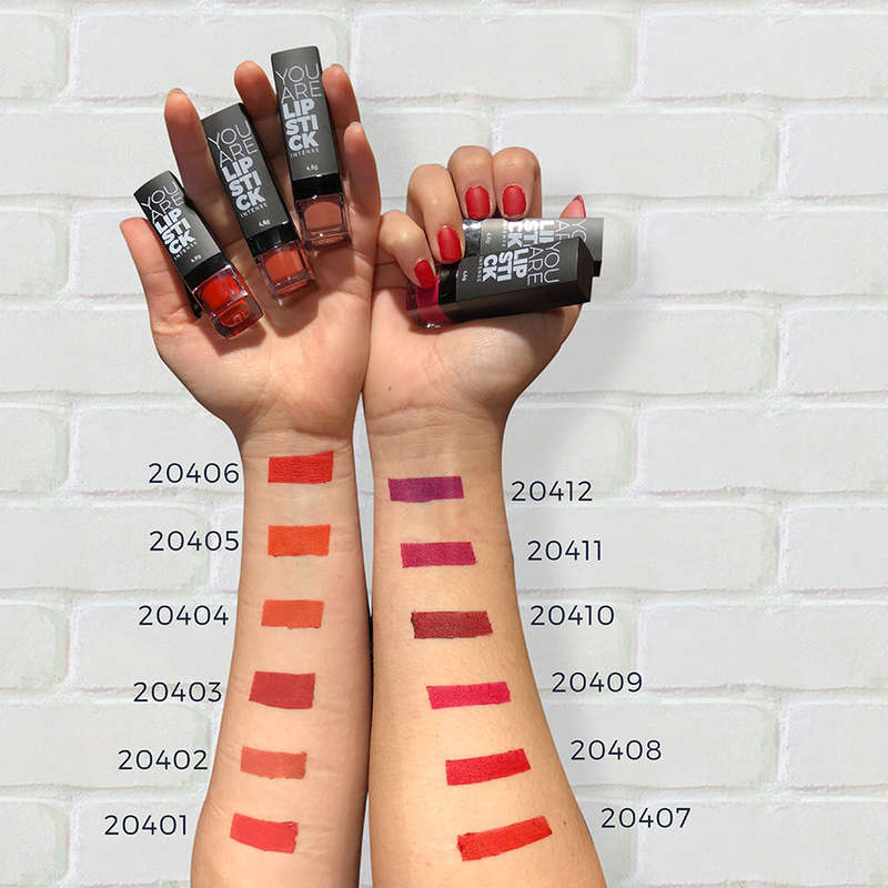 Semi matte lipstick