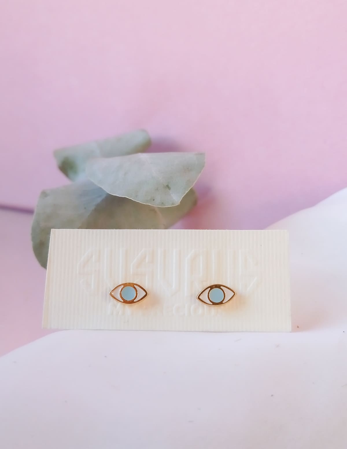 σκουλαρίκια μικρά μάτι "eyes on me"