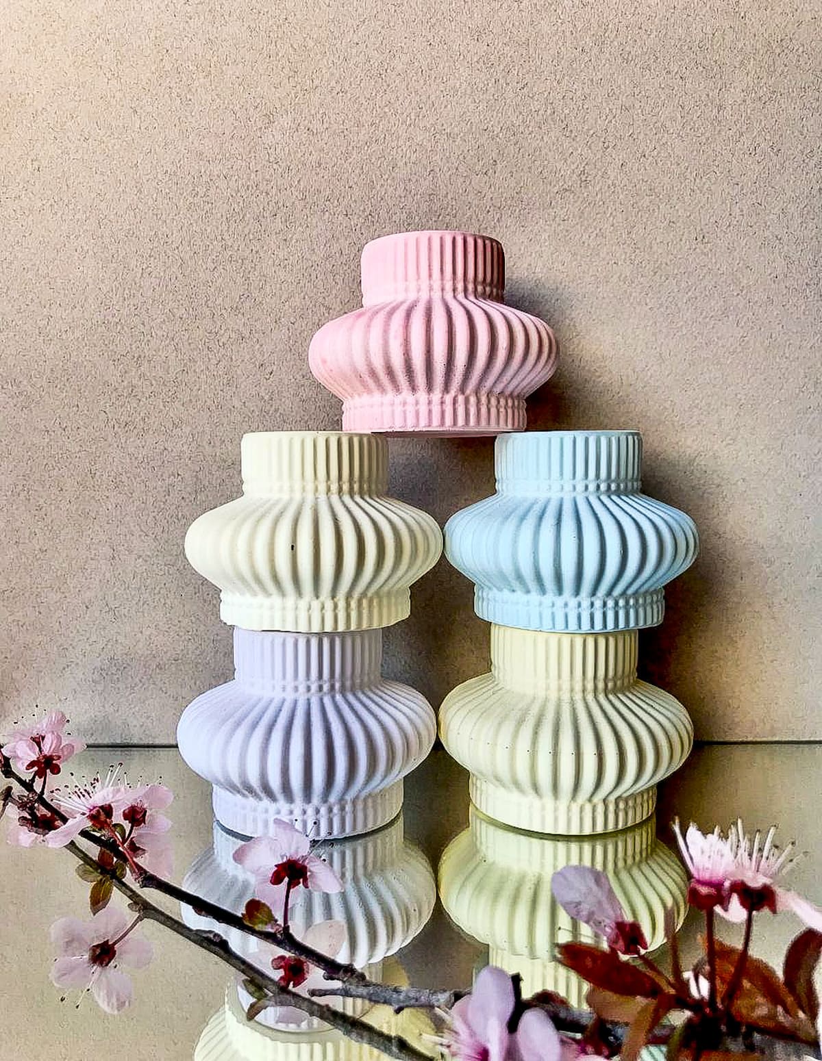 Κεραμική βάση για κερί pastel