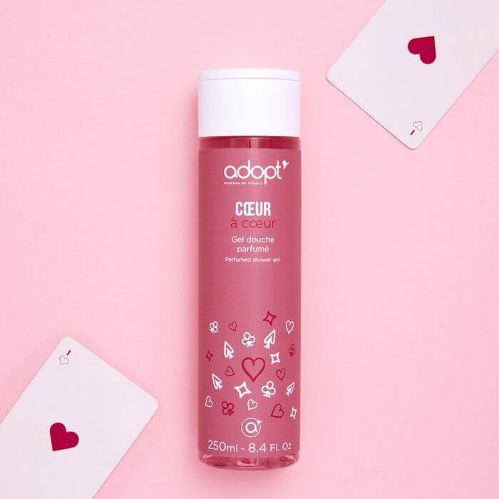 Shower Gel Coeur à coeur 250ml Adopt