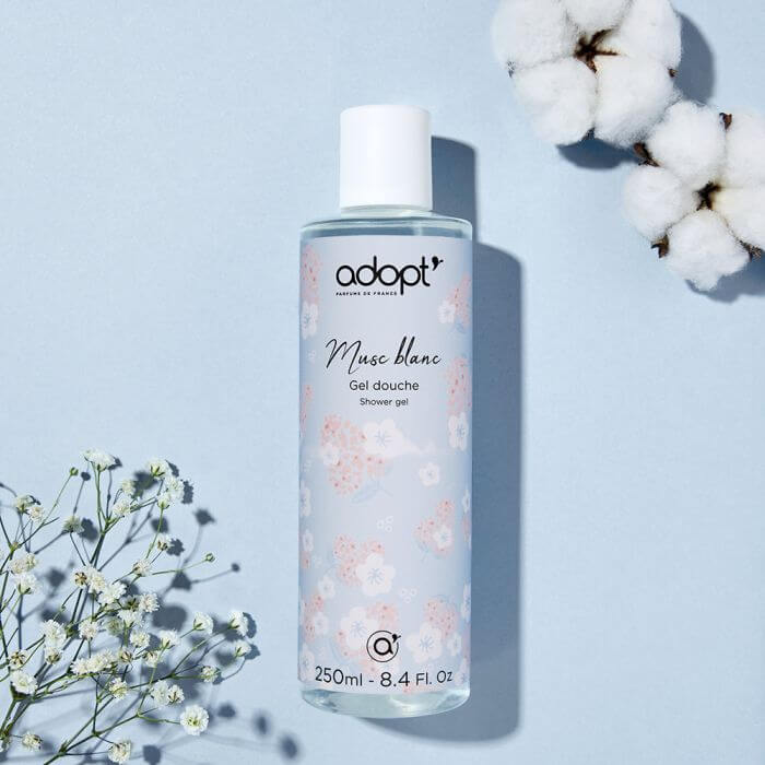 Shower gel Musc Blanc 250ml | Adopt