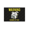 Πινακίδα Σήμανσης Πλαστική "Beware Of Dog" 30x20cm
