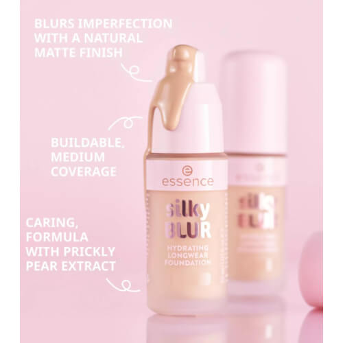 Silky Blur Hydrating Longwear Foundation | Essence