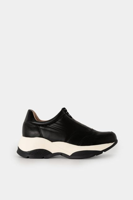 Sneakers Palon φερμουάρ μαύρο