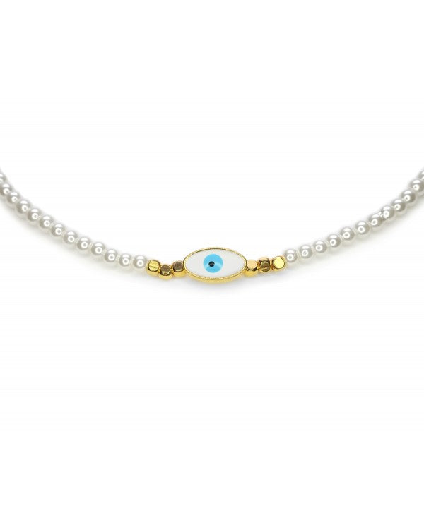 Snowy Pearl Necklace