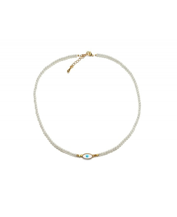 Snowy Pearl Necklace