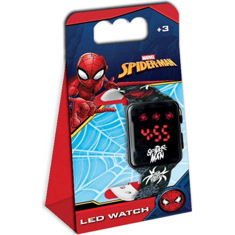 Spiderman Led Ρολόι