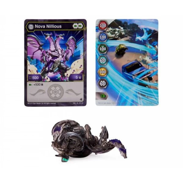 Spin Master Bakugan Legends Nova Bakugan-Nillious(Black Transparent)(20139536)