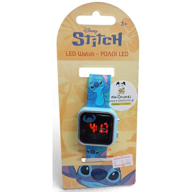 Stitch Led Ρολόι