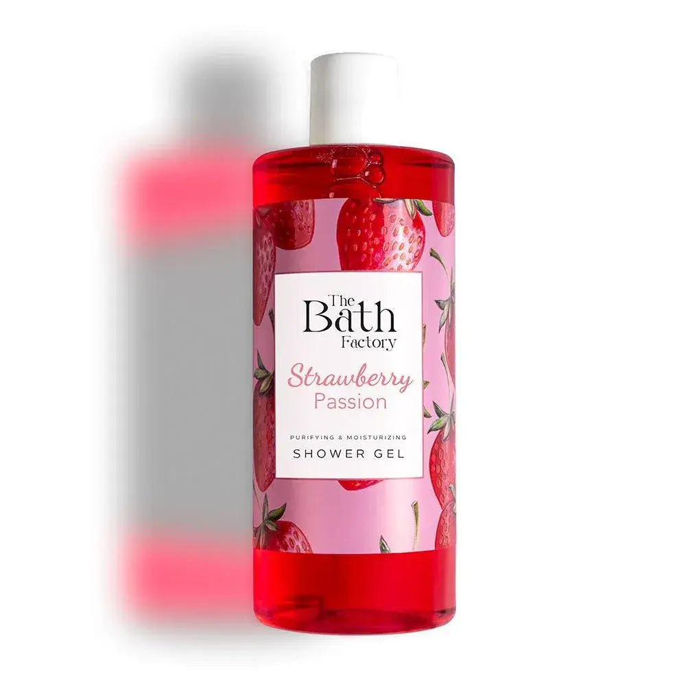 Strawberry Passion Shower Gel - Αφρόλουτρο με εκχύλισμα αγριοφράουλας 400 ml | The Bath Factory
