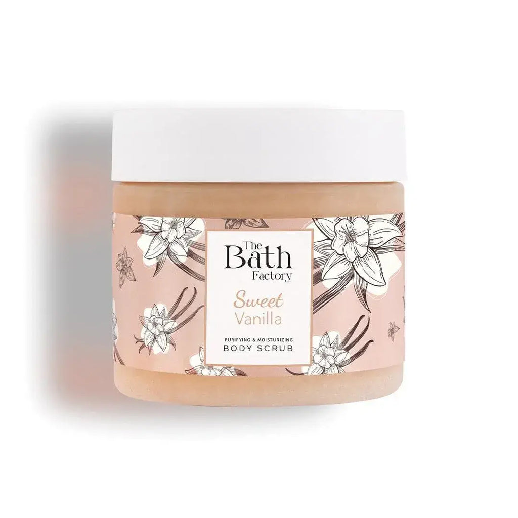 Sweet Vanilla Body Scrub 300gr | The Bath Factory