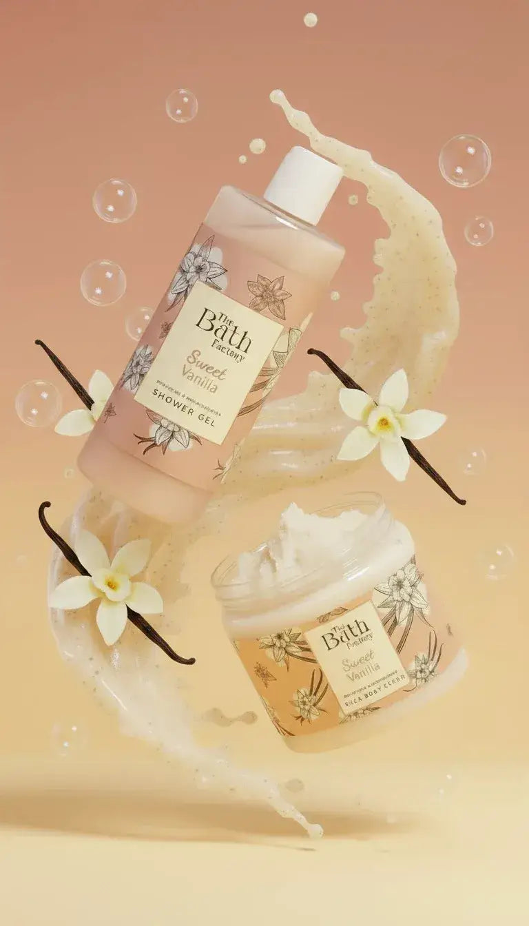 Sweet Vanilla Body Scrub 300gr | The Bath Factory