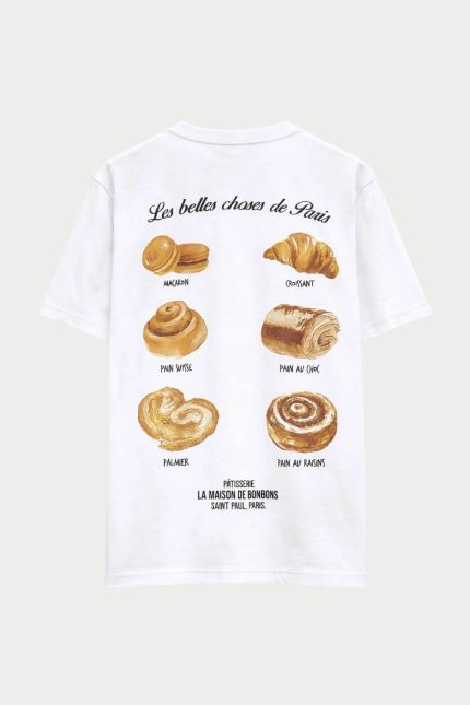Lumina T-Shirt Graphic Print Λευκό