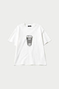 Lumina T-Shirt Strass Print Λευκό